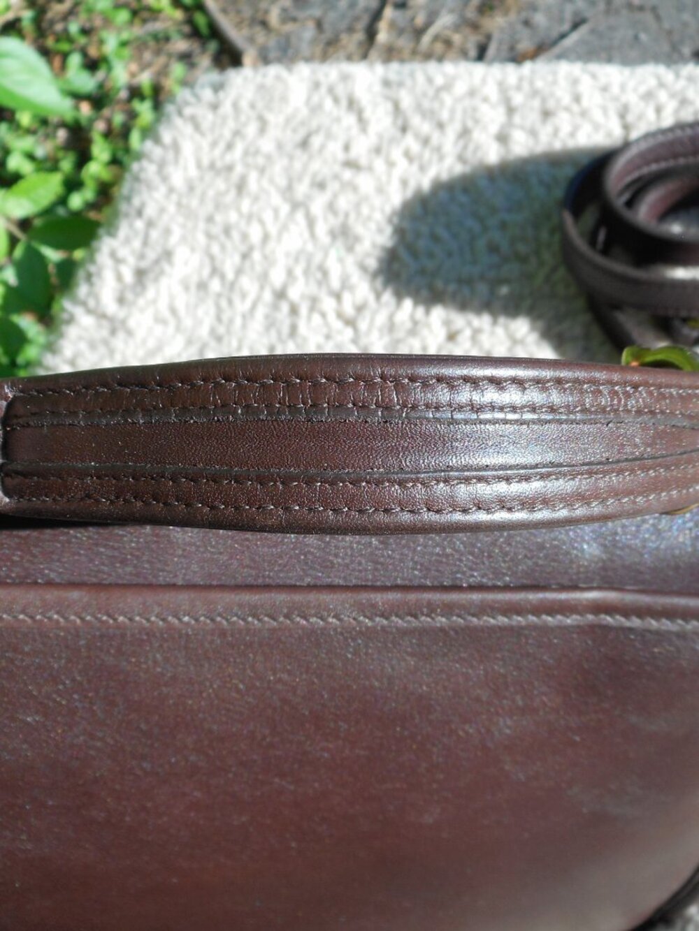 Vintage Coach Willis Bag 9927, in Mahogany EUC - Picture 10 of 13